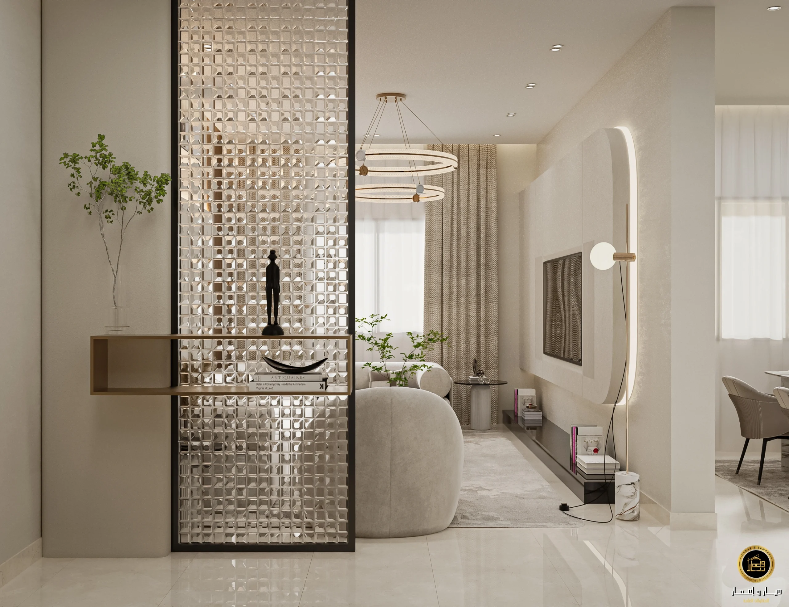 شركة تصميم مكاتب إدارية - مكتب تصميم داخلي وخارجي